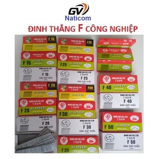 Đinh F bắn gỗ các loại F10 - F15 - F20 - F25 - F30 - F35 - F40 - F50 nạp Máy bắn đinh F, đinh thẳng