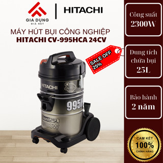 Máy hút bụi công nghiệp Hitachi CV-995HCA 24CV CGB​​ có công suất lớn 2300W- bảo hành 24 tháng