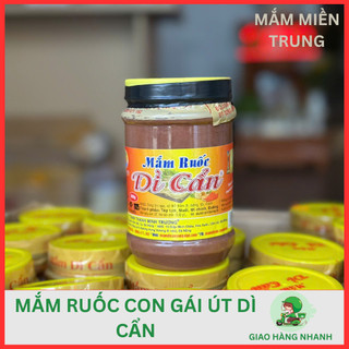  MẮM RUỐC DÌ CẨN - ĐẶC SẢN ĐÀ NẴNG - HỦ 500GR THƠM NGON ĐẬM ĐÀ 