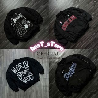 Áo Khoác Bomber CHICAGO  STORM Nam Nữ Đủ mẫu mới siêu hót trần bông 3 lớp siêu dày dặn  hàng chuẩn fomr BEST_STORE 