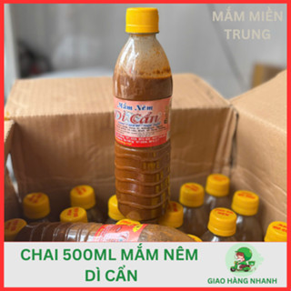 Mắm Nêm Dì Cẩn Chai 500g Đặc Sản Đà Nẵng, Dùng Cho Các Món Luộc Và Nướng
