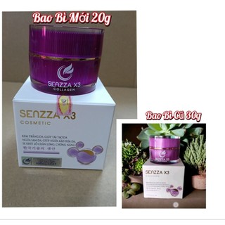 [Chính Hãng] Kem Face Senzza X3 20g ( Bao Bì Mới)