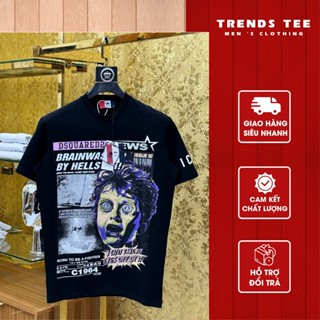 Áo Thun Nam Nữ In Hình DSQ2 Cậu Bé Tóc Xanh Cotton Cao Cấp, Áo Phông Unisex Thời Trang Streetwear