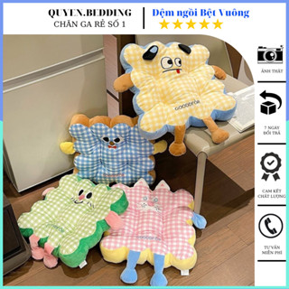 Đệm ngồi bệt hình thú, đệm lót ghế văn phòng họa tiết 5d ngộ nghĩnh đáng yêu kích thước 40cm