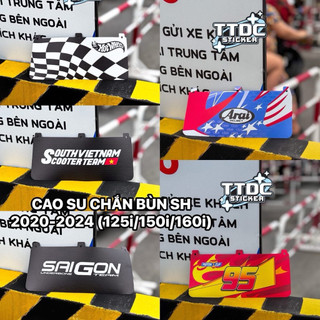 [ GIÁ 1 cái ] CAO SU CHẮN BÙN SAU CHO HONDA SH 2020 - 2024