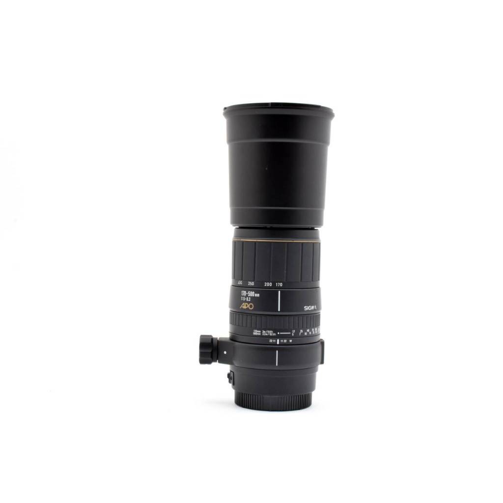 Ống kính canon ef sigma 170-500mm Apo ( Af hoạt động - Aperture not working - no hood) - Ống kính Canon EF