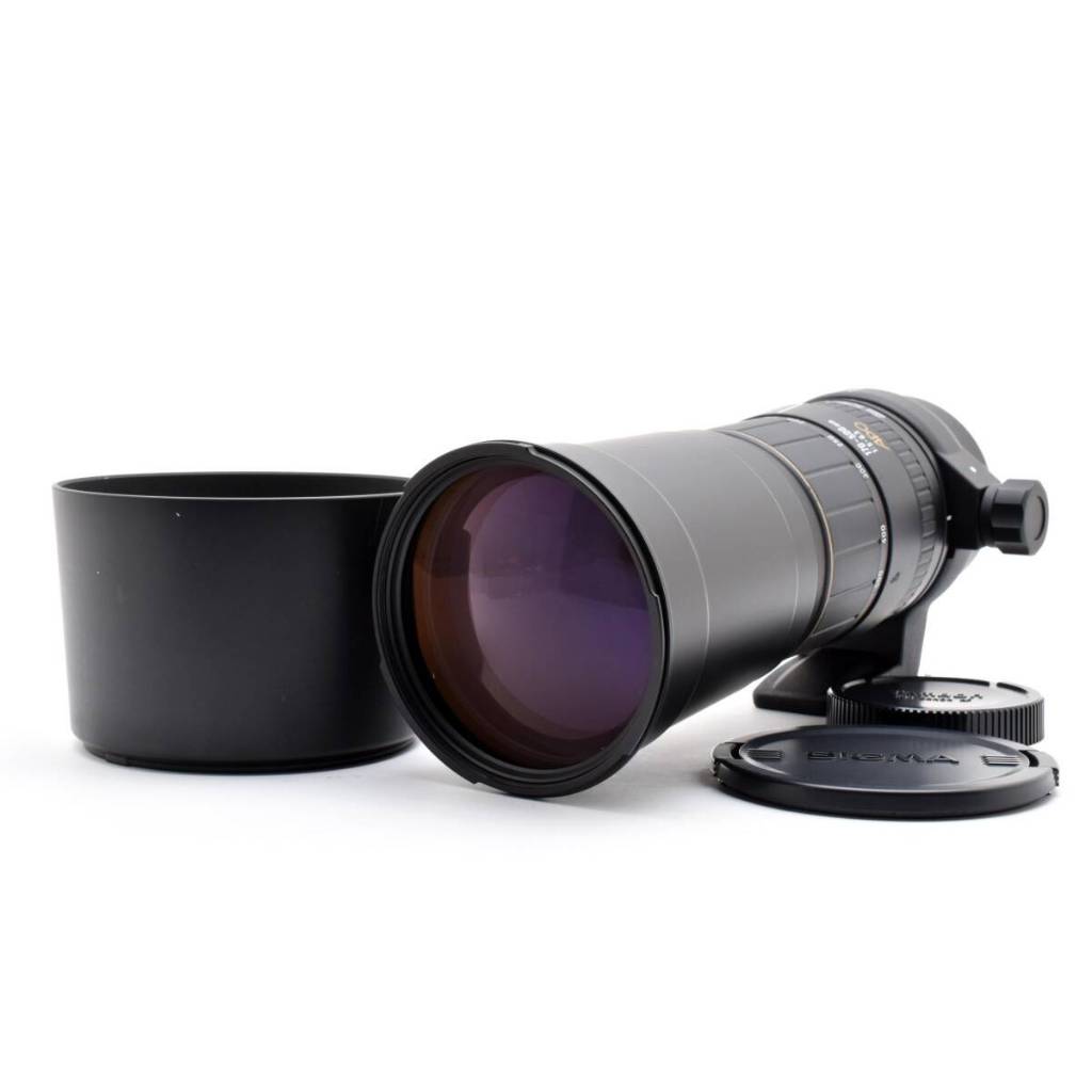 Ống kính canon ef sigma 170-500mm Apo ( Af hoạt động - Aperture not working - no hood)