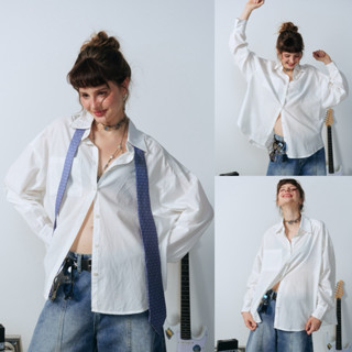  Remmus basic shirt - Áo sơ mi chất liệu cotton thô thoáng mát thêu logo Remmus 