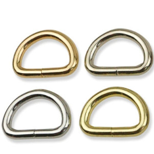10 CÁI KHOEN CHỮ D- KHOEN CHỮ NHẬT- Phụ kiện tiện dụng trong may mặc, balo, túi xách, handmade