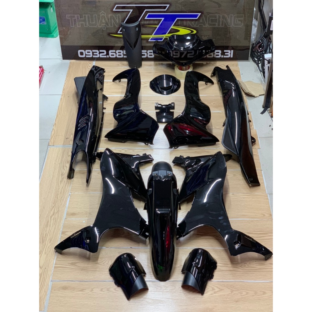 Áo Yaz Zin Loại 1 ( đời cao ) , Yaz125 - 12 Món tặng tem