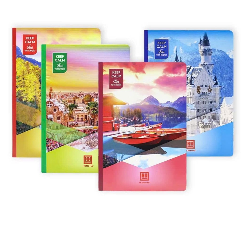 Combo 10 quyển vở kẻ ngang 72 trang/ 120trang/ 200trang Hồng Hà, tập kẻ ngang Hồng Hà