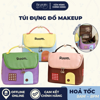   HOẢ TỐC  Túi Đựng Đồ Trang Điểm Makeup Siêu To Sức Chứa Lớn Room House 