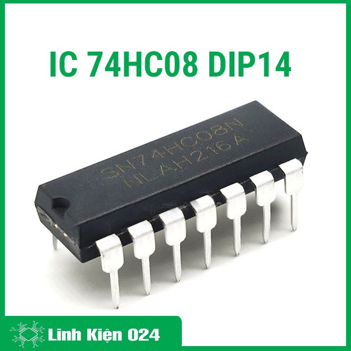 74HC08 2-Input AND DIP14