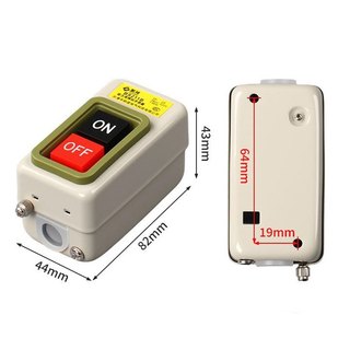 Công Tắc Nút Nhấn 3 Pha 380V 1.5KW BS211B