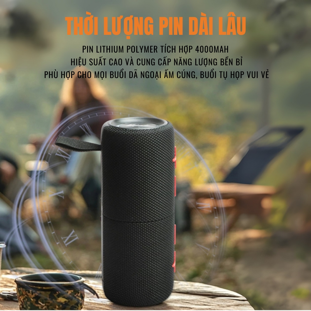 Loa Bluetooth Cyboris S11 20W,Chính Hãng,Pin phát nhạc liên tục 6h,Chống nước IPX6,Bảo Hành 18 Tháng | BigBuy360 - bigbuy360.vn