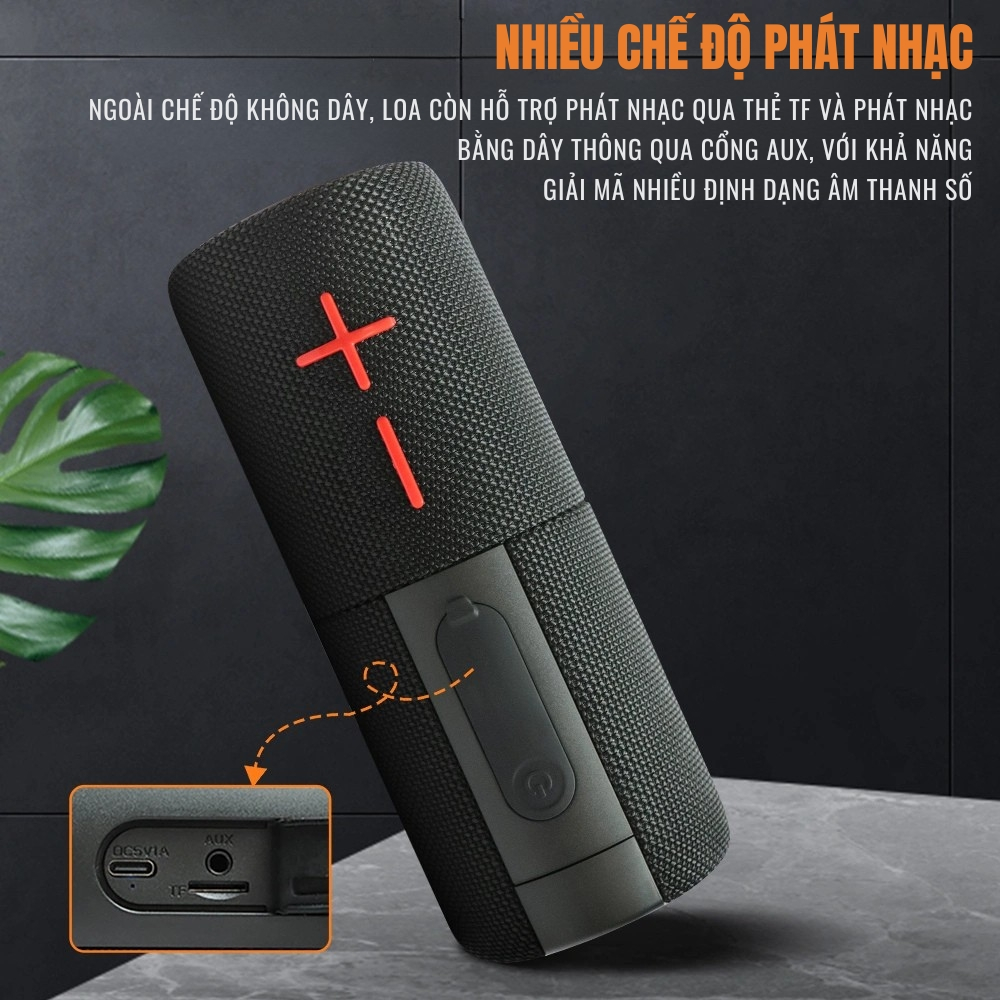 Loa Bluetooth Cyboris S11 20W,Chính Hãng,Pin phát nhạc liên tục 6h,Chống nước IPX6,Bảo Hành 18 Tháng | BigBuy360 - bigbuy360.vn