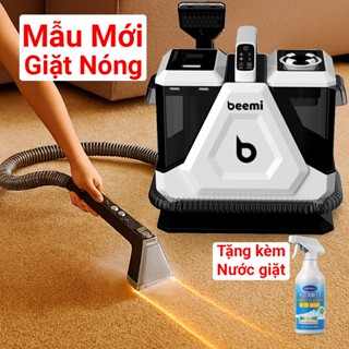 Máy giặt sofa cầm tay hơi nước nóng DIỆT KHUẨN 99% vi khuẩn, máy hút bụi rèm, nệm, công suất lớn