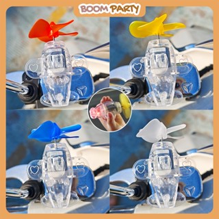 Máy Bay Phát Sáng Nhờ Lực Gió Giải Trí, Phụ Kiện Đồ Chơi Gắn Xe Nón Bảo Hiểm Nhiều Màu