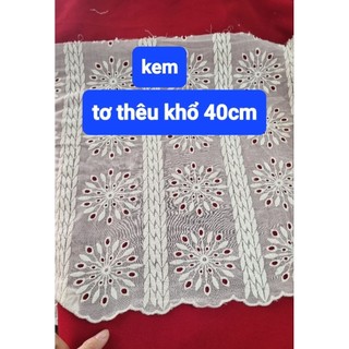 vải thô boi  thêu(katê)