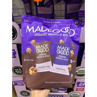  Bánh Ngũ Cốc Hữu Cơ Dạng Viên MadeGood Organic Granola Bites T6 2026-EDS HÀNG MỸ 