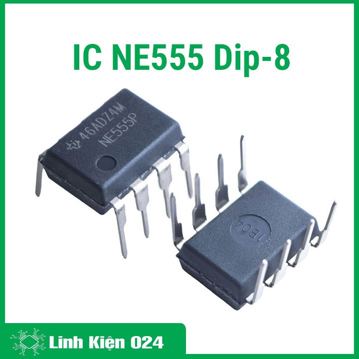 IC tạo xung NE555 Dip-8