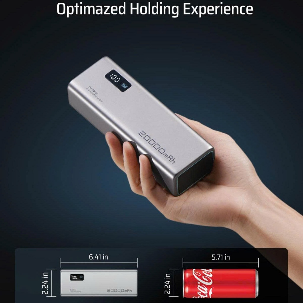 CUKTECH 15 Sạc Di Động 2C1A | Công Suất 150W Max | Dung Lượng 20.000mAh | Bảo Hành 18 Tháng PB200P | BigBuy360 - bigbuy360.vn