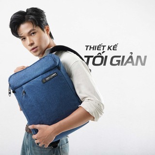 Balo Công Sở & Đi Học Nam Nữ SimpleCarry K7 Thiết Kế Nhiều Ngăn, Túi Hình Hộp, Chống Sốc Tốt