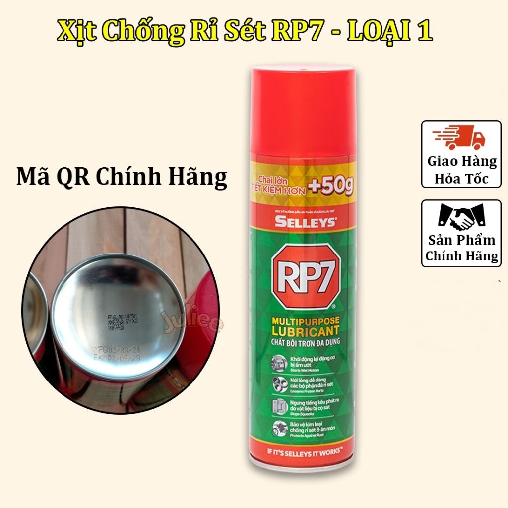 DẦU XỊT CHỐNG SÉT BÔI TRƠN RP7 CHÍNH HÃNG