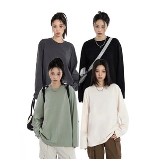 ÁO THUN TAY DÀI FULL MÀU BASIC CHẤT COTTON DỄ PHỐI ĐỒ TD25