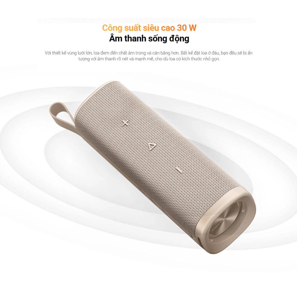 Loa Bluetooth Xiaomi Sound Outdoor 30w Bass Mạnh Mẽ - Pin 12 Giờ - Chính Hãng Bảo Hành 12 Tháng | BigBuy360 - bigbuy360.vn