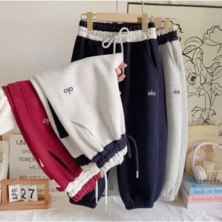  Quần nỉ bông 14-48kg cho bé trai và bé gái chất nỉ bông đẹp dày dặn giữ ấm mẫu ALA. Quần nỉ cho bé quần dài mã A02 