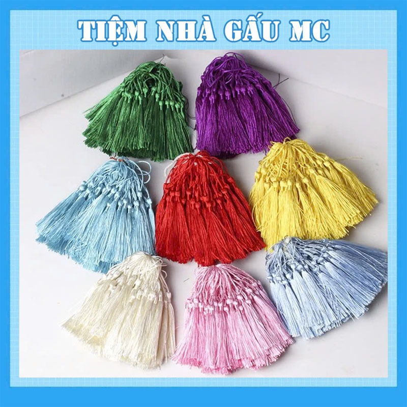 Sỉ 100 Dây tua rua trang trí, dây treo sáo trúc, dây treo quạt giấy Tết, trang trí cây Đào, cây Mai Tết