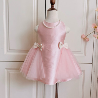 Váy cho bé gái công chúa dự tiệc màu hồng 🌺 8kg-35kg🌺NHƯ Ý HOUSES🌺♐️  Đầm Hồng bé gái 1-2-3-4-5-6-7-8-9-10 tuổi