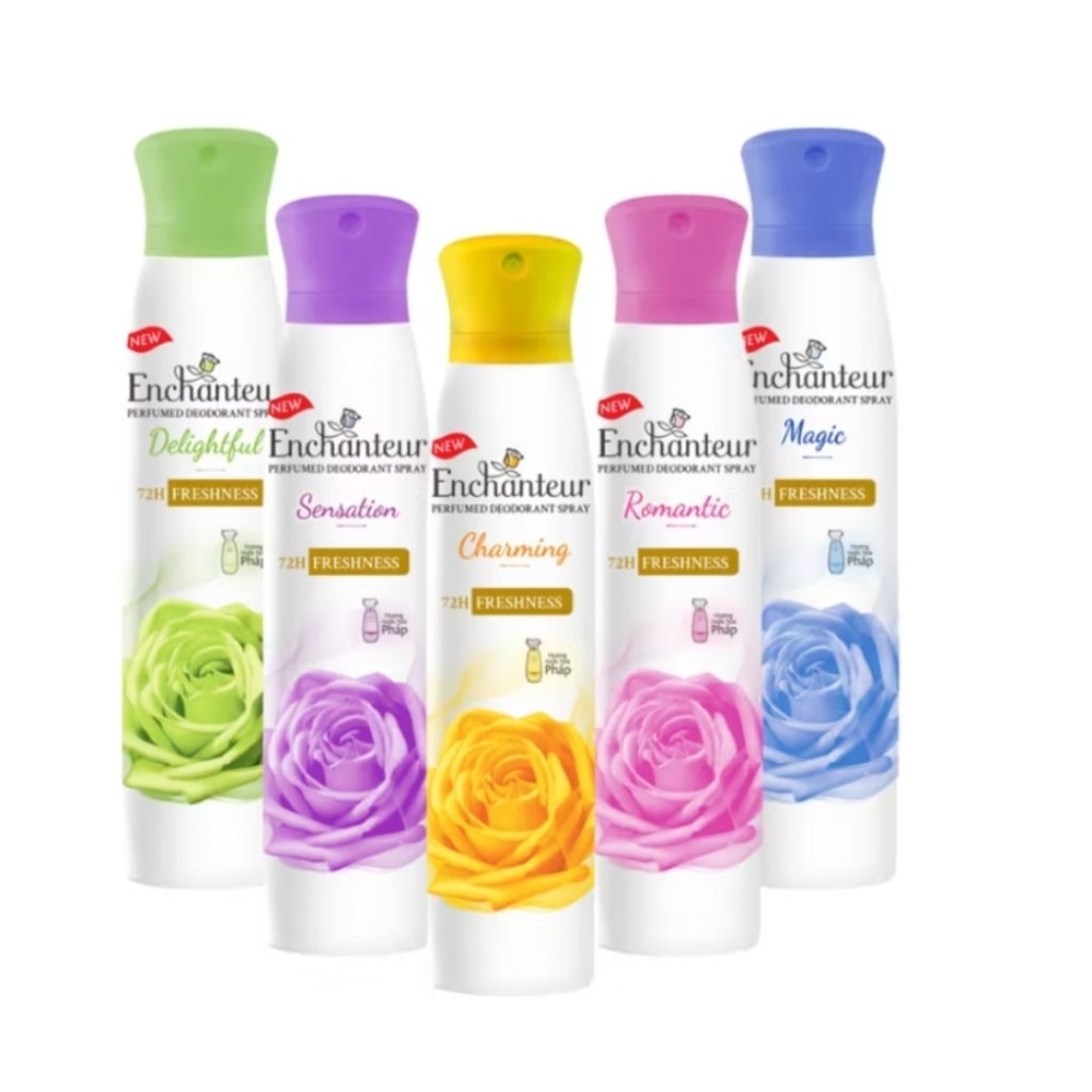 xịt khử mùi enchanteur 150ml