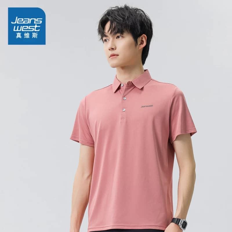 Áo polo chính hãng JEANS WEST hồng