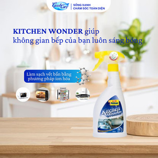 Nước Lau Bếp McKenic Kitchen Wonder 500ml Làm Sạch Bề Mặt Bếp Lò Vi Sóng, Khử Mùi An Toàn. An Toàn