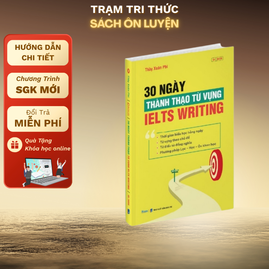 Sách từ vựng ielts - 30 ngày thành thạo từ vựng IELTS Writing - MB