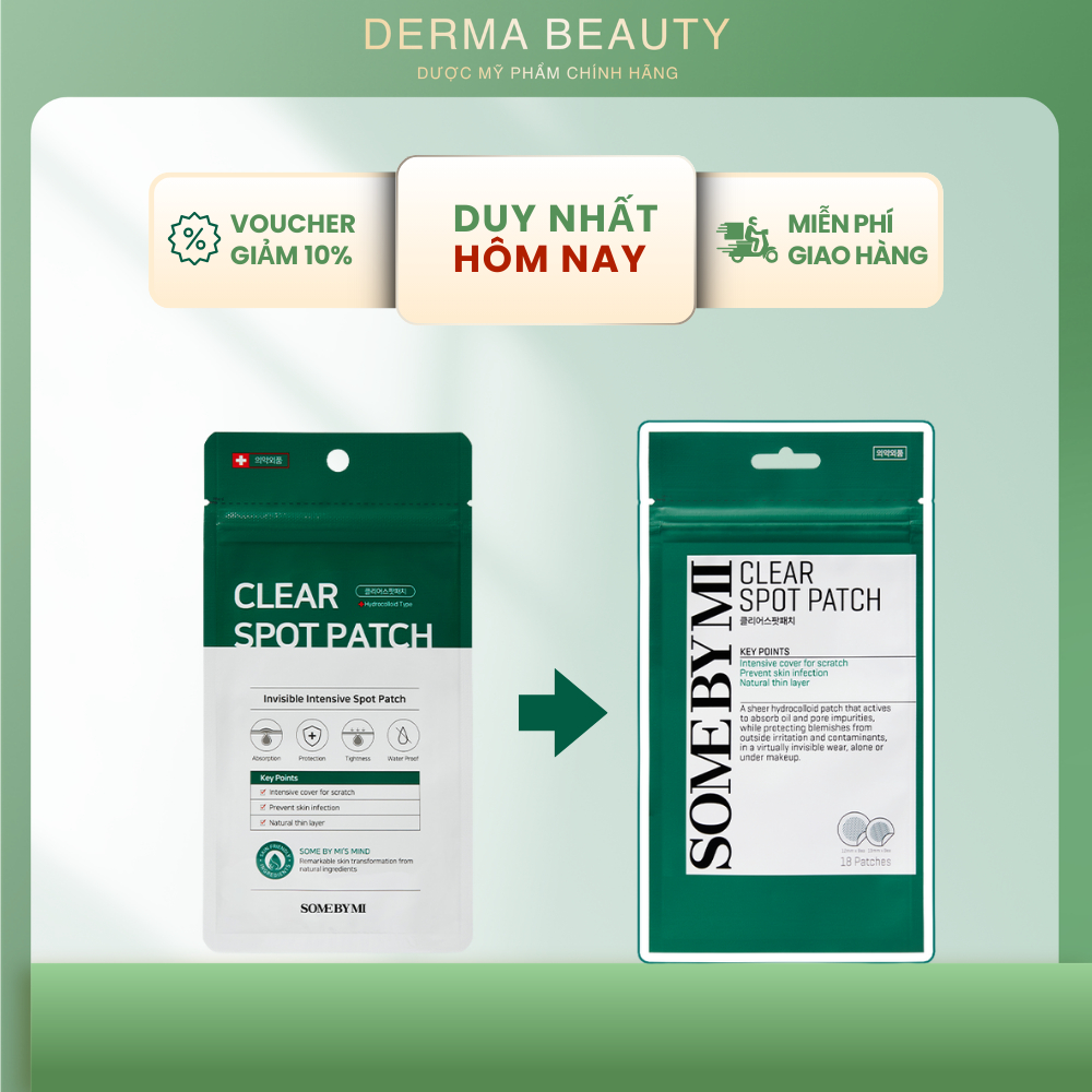 [Nhập Khẩu] Miếng Dán Mụn "Thần Kỳ' Some By Mi Clear Spot Patch