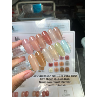 Lẻ Sơn gel thạch đục Hotrend HN GEL- chất sơn đặc mướt [TÁCH LẺ MÀU]