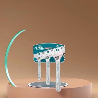 ĐỒ NGHỀ TOTAL Bộ 3 mỏ lết răng THTK1013