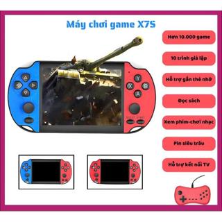 Máy Chơi Game Cầm Tay X7s - 999 Trò Chơi - Kèm Tay Cầm Chơi Game 2 Người - Tặng Kèm Pin sạc
