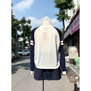 Set áo phông phối tay kẻ mix chân váy năng động, trẻ trung