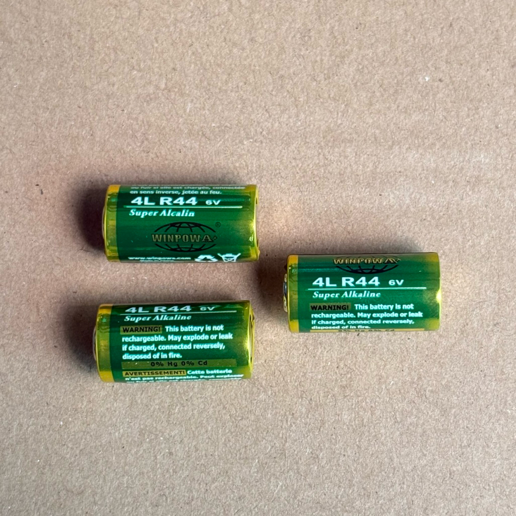 (5viên) Pin 4LR44 6V dùng cho canon AE1, AE1 PROGRAM, Nikomat EL, Praktica....