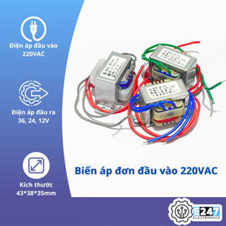  Biến Áp Đơn Đầu Vào 220V Đầu Ra 36V 24V 12V 