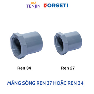  Cút Nối Ren Trong Phi 27-34  Măng Sông Băng tan cao su non– Kết Nối Ống Nhựa Dẫn Nước Tưới Tiêu 