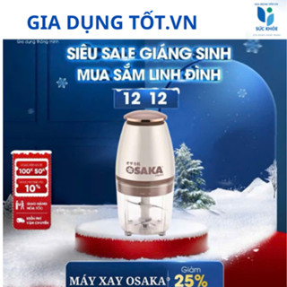 Máy Xay Nhật Bản Osaka Xay Sinh Tố Xay Thịt Cá Xay Đá Dung Tích 700ml.( BẢO HÀNH 12 THÁNG )