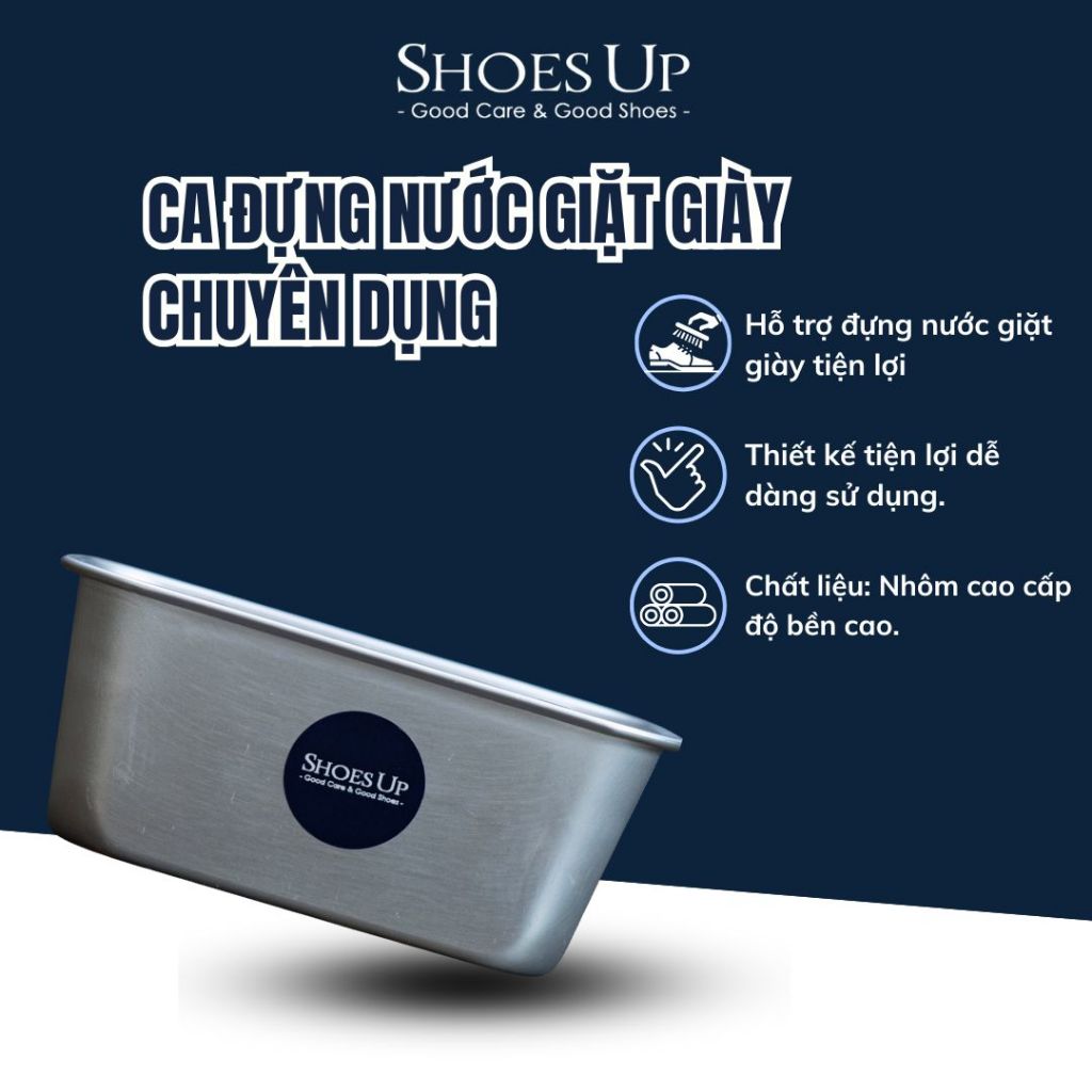 Ca đựng nước giặt giày chuyên dụng Shoes Up