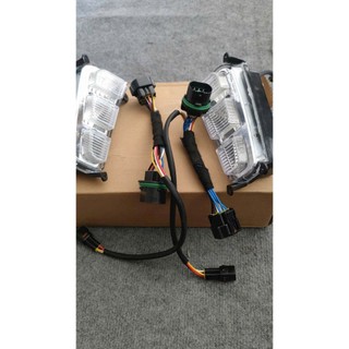 Đèn Led Gầm Trước Kia Soluto 2019 - 2021 Đèn 3 màu có xi nhan chạy đuổi MỚI NHẤT