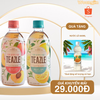 Sale Date Tháng 12 - Trà Ít Đường Tealze Chai 500ml- Woongjin