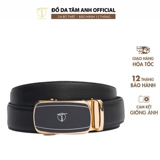  Thắt lưng nam TÂM ANH da bò thật thời trang D390-202011 